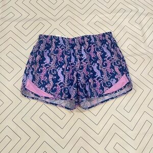 Lilly Pulitzer Luxletic Spotted Cheetah Shorts